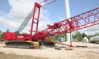 Grua Manitowoc 16000 em Funcionamento