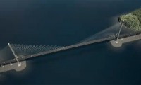 Construção de Ponte Suspensa na Rússia