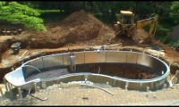 Construção de Uma Piscina em 3 Minutos