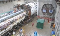 Avanço de uma Tuneladora TBM